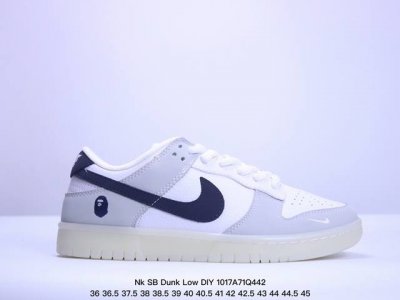 公司级带半码耐克nk Sb Dunk Low Diy 联名-周年高端定制 低帮休闲板鞋 货号：Xy1688-016 #定制鞋盒 大厂纯原品质出货 超高清洁度 皮