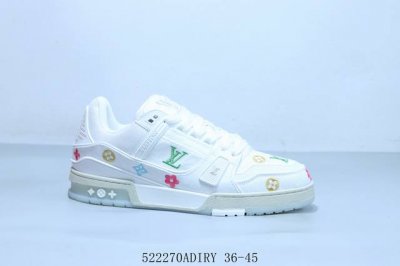 lv路易威登Louis Vuitton Trainer Sneaker Low休闲运动文化百搭篮球鞋 522 Adiry 36-45
