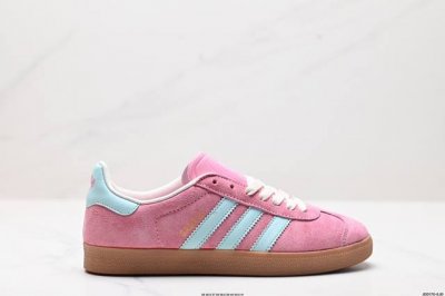 210 公司级Adidas Originals Gazelle Indoor 三叶草休闲防滑耐磨低帮板鞋 鞋头出色设计 塑就出众贴合感 稳固的后跟贴合足部曲线设