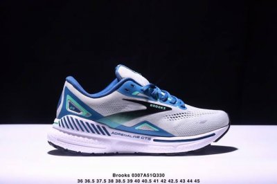 200 公司级新款Brooks布鲁克斯Adrenaline Gts 23跑鞋男子缓震马拉松氮气慢跑鞋 货号:120381 1B 004 尺码:36 36.5 3