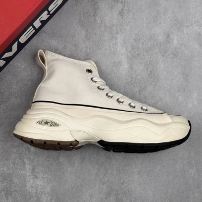 本地210 核心私 加厚鞋底，一秒变大长腿！匡威Converse All Star Surgetrainer 增高训练系列高帮厚底运动帆布休闲鞋“帆布黑白” 男