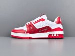 渠道优势，！ Zd-驴牌 Lv Trainer 情侣限定系列 休闲 低帮 时尚板鞋 尺码35 36 37 38 39 40 41 42 43 44 45 注：此