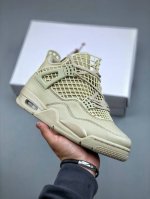 air Jordan 4 Retro 乔4藤条色 文化篮球鞋 Fn7251-200 专业Aj大厂出品 外贸走量专供 纯正4代正确鞋型 全头层皮料 高清洁度 立体