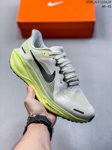 耐克Nike Air Zoom pegasus 41登月41代系列透气休闲运动跑步鞋 Fd2722 002 兼顾迅疾外观和稳固脚感 后跟覆面和中足动态支撑巧妙融