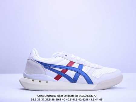 公司级asics Onitsuka Tiger Ultimate 81 Ex 亚瑟士终极系列低帮复古风百搭皮革休闲运动慢跑鞋 采用软质荔枝纹牛培皮鞋面材质 配置 - 点击图像关闭