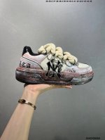 公司级Mlb Ny 印花网红老爹鞋 涂鸦恶作剧 内增高6Cm 原厂原档案数据开发 进口纳米材质 原厂全套手提袋 原盒雷射防伪标包装 官方货号: 3Asxca12