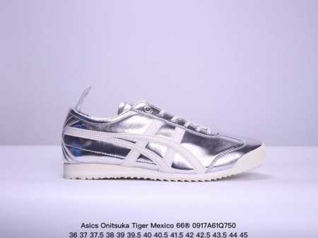 二代 头层皮 Asics 亚瑟士 男女鞋真标半码制 日产经典老牌-鬼塚虎 Onitsuka Tiger Mexico 66经典墨西哥系列复古经典百搭板鞋休闲运动 - 点击图像关闭