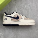 本地 核心私 Nike Air Force 7 Low 北面联名--- 四勾白灰蓝 高端定制 低帮休闲板鞋 定制鞋盒 大厂纯原品质出货 超高清洁度 皮料切割干净