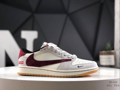 250 公司级带半码耐克 Nike Air Jordan 1 Low Aj1乔丹一代低帮经典复古文化休闲运动篮球鞋 货号：Hd2258 615 尺码：36-45