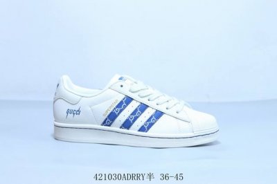 阿迪达斯Adidas三叶草 Originals Superstar 贝壳头系列低帮经典百搭休闲运动板鞋 古驰 联名 货号 Hd2201 421030Adrry半