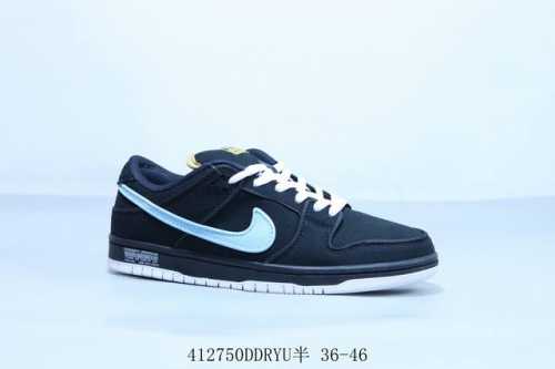 耐克 Nike Sb Dunk Low pro 复古低帮 休闲运动滑板板鞋 黑白 货号 Fn5880-001 41 Ddryu半 36-46