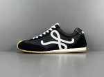 渠道优势， ！ 纯原版 罗意威 Loewe罗意威 Ballet Runner 2.0 小牛皮 圆头系带 低帮 生活休闲鞋 尺码 35 36 37 38 39 4