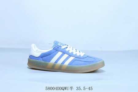 阿迪达斯三叶草Adidas Originals Samba Vegan Og”Spd“桑巴舞系列绅士德训足球风百搭低帮休闲运动板鞋 货号 If 7 58004D - 点击图像关闭