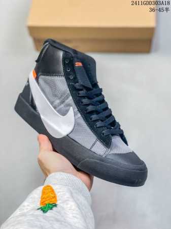 公司真标半码 Nike 耐克sb Zoom Blazer Mid 高帮休闲板鞋 尺码：36-45半 编码：11Gdd303A18 - 点击图像关闭