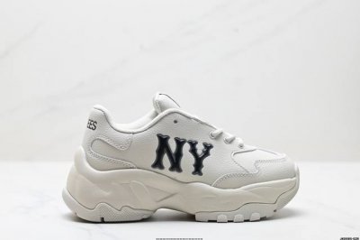 公司级Korea韩国Ss19限定发售Ny美国榄球洋基队限定 X Mlb Big Ball Chunky A Running厚底老爹厚底休闲运动慢跑鞋 货号:3A