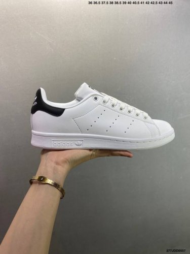 adidas Originals Stan Smith 三叶草 白黑尾 情侣码：36--45　货号：M20323 Id：277Jdd0507