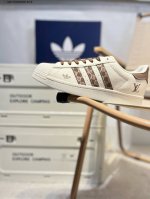 lv X Adidas Originals Superstar Al经典配色 经典贝壳头官网同步 实拍首发渠道正品订单 诠释市场最高工艺水平区别市面普通真标版本