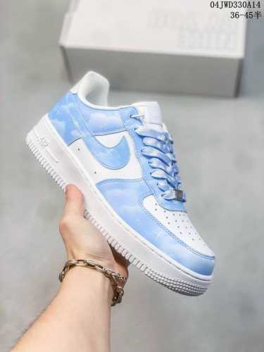 公司级带半码 耐克nike Air Force 1 Low 空军一号低帮休闲板鞋 打造纯正空军版型#专注外贸渠道 全掌内置蜂窝气垫 #原盒配件 原厂中底钢印、拉