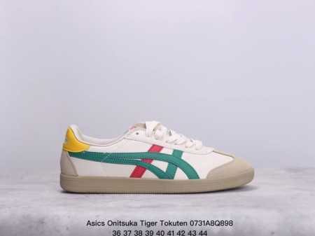 公司级亚瑟士 Onitsuka Tiger Tokuten 复古低帮休闲跑鞋 实拍首发 鞋跟 鞋舌处印有鬼塚虎特有的品牌logo标志 提升品牌的认知度 柔软内里 - 点击图像关闭