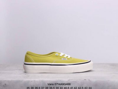 公司级版本 Vans万斯安娜海姆 秋季新款经典复古硫化板鞋 经典百搭男女鞋 尺码：35 36 36.5 37 38 38.5 39 40 40.5 41 42