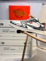 公司级头层皮蛇年限定 X 乔丹Air Jordan 1 Low Aj1低帮系列篮球鞋 官方同步配色 原装级产物 #拒绝公底 立体鞋型 细节完美 高清洁度Yx50