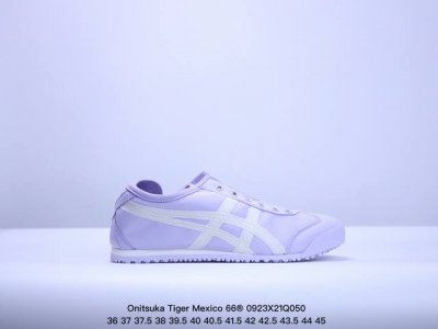 Asics 亚瑟士 男女鞋真标半码制 日产经典老牌-鬼塚虎 Onitsuka Tiger Mexico 66经典墨西哥系列复古经典百搭板鞋休闲运动鞋慢跑鞋 采用