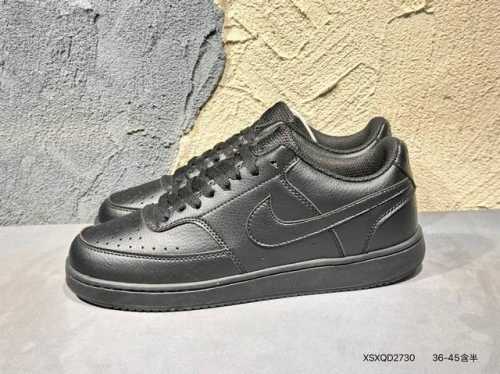 110 #新品上市实拍 nike Court Vision 1 Low 耐克 低帮 白蓝黄 鞋身以白色作为主色调，使鞋款十分百搭，同时鞋身两侧Swoosh Lo