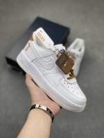 工厂套现 福利特价110 原本地200版本 Nk Air Force 1'07 Low 麻棕色 空军一号低帮休闲板鞋 原装级别 原楦头原纸板 打造纯正空军版型#