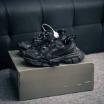 核心私 Balenciaga 3Xl 巴黎世家十代帆布系带低帮走秀复古老爹鞋半拖 配套套现全码福利开炸 长期补货价格一步到位 市场中端王者 欢迎对比 实力大厂成