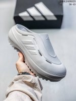 阿迪达斯 Adidas 波波凉鞋 Ozwave Clog 波波凉鞋 沙滩拖鞋 稳定缓震回弹厚底老爹拖鞋 阿迪达斯 珠光 设计灵感来源于经典复古鞋型 Adidas