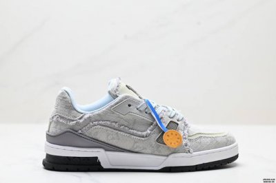 270 公司级全新Lv路易威登Louis Vuitton Trainer Sneaker Low休闲运动文化百搭板鞋 尺码:36-45 Id:Jfd355-Ej