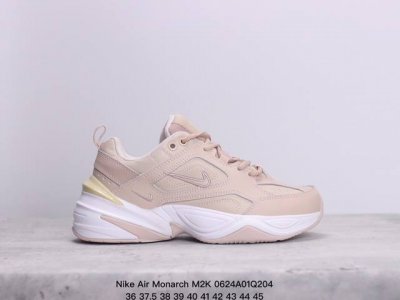 真标耐克nike Air Monarch M2K 经典复古老爹鞋 夸张流线极符 风靡老爹元素 外形延续当下潮流得未来感老爹鞋 设计干净！ 货号:Ao3108-0