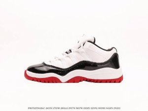 童鞋 25-35 乔丹Air Jordan 11 Retro Aj11 乔11运动复古文化休闲童鞋高帮运动篮球鞋注意 图下方显示为实际脚长 单位毫米[手工测量