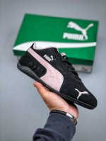 纯原S版 Puma Speedcat Og 黑白标 彪马罗马阿莫尔系列 复古运动休闲赛车跑鞋 全球知名运动品牌Puma宝马赛车系列 398846 09 尺码：3
