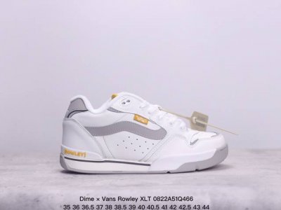 万斯 面包鞋 厚底增高板鞋 Dime × Vans Rowley Xlt “ 新联名来了 ”Vans 再度携手 Dime 展开合作，对颇具辨识度的 Rowley