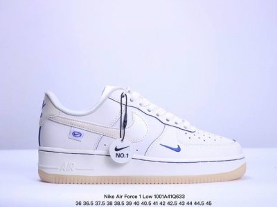 Nike Air Force 1 Low 原厂冲刀皮料切割干净 无任何毛边 清洁度细节完美 做工细节全方位比对原鞋。 原楦原纸板 打造纯正空军 专注外贸渠道 全