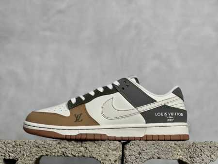 Nk Sb Dunk Low Lv联名棕灰拼接 周年高端定制 低帮休闲板鞋 Dq1098-356 #定制鞋盒 大厂纯原品质出货 超高清洁度 皮料切割干净无任何毛 - 点击图像关闭