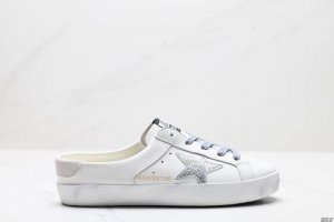 公司级Golden Goose Super-Star Sabot 仿旧低帮一脚蹬时尚板鞋 尺码:36-39 Id:Jzd103-Zjs
