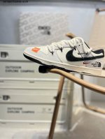 350 Nk Dunk Low Cdg联名 三方联名 Sb低帮休闲板鞋 #美国著名户外品牌与日本东京设计师川久保玲Cdg联合打造街头滑板鞋，有北面雪山简约的风格