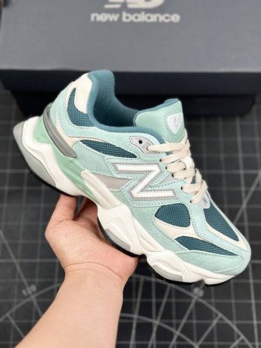 全新NB新百伦New Balance 9060”Magenta“系列复古百搭老爹风小象蹄休闲运动跑步鞋 男女鞋半码制#升级原楦原纸版数据开发版型#采用移膜牛剖革