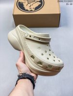 内盒另外十10元 卡骆驰泡英Crocs Classic Clog 底卡骆驰系列 厚底高跟休闲沙滩洞洞半拖鞋 号码 M3=35 M4=36一37 M5=37一38