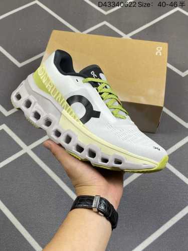 公司级on Cloudmonster 2昂跑 户外街头机能风新兴品牌轻便中帮跑步鞋 首发实拍鞋款以网球为灵感的运动休闲鞋，大胆的复古外观与革新科技融合，助力运动