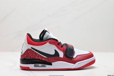 公司级三合一最强合体，多种新配色回归耐克Nike Air Jordan Legacy 312 Low”White Grey Fog Blue Red“乔丹最强三