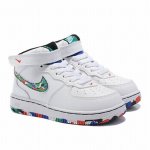 特价 无质量问题不退换 Nk 空一号高帮 Size：25-37.5码 经典百搭板鞋小白鞋，学生时代必备 高帮魔术贴设计，穿脱方便 橡胶大底，耐磨防滑