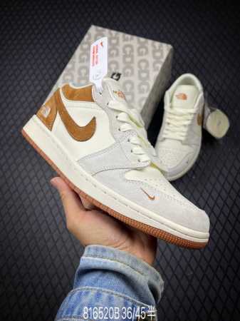 B Air Jordan 1 Low Aj1 乔1 北面联名 高端定制 低帮复古篮球鞋 Hd2258 619 定制鞋盒 大厂纯原品质出货 超高清洁度 皮料切割干 - 点击图像关闭