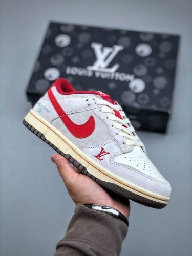 Nike Sb Dunk Low X Louis Vuitton 联名公司级出品 极力推荐原装头层材料 独家版型蒸餾加工帶來的是更好的视觉和脚感体验大厂纯原品质