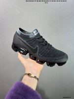 230 公司级Nk Air Vapormax Flyknit 2018大气垫百搭慢跑鞋 849558-007 德产斯托尔针织横机生产原档案针织鞋面 侧面”鱼骨线