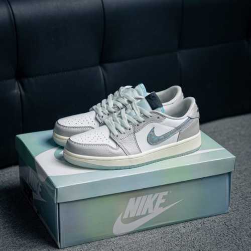 230 核心私 Air Jordan 1 乔丹篮球鞋男女运动鞋潮流板鞋 货号：Hf3144 100 尺码：36 36.5 37.5 38 38.5 39 40