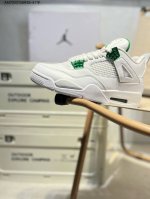 公司级头层皮Air Jordan 4 Retro Black Military Blue 迈克尔 乔丹Aj4代中帮复古休闲运动文化篮球鞋Ct8527 Am702