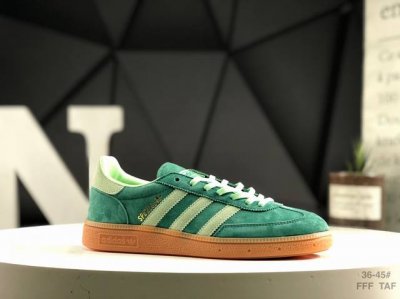 140 真标带半码Adidas Handball Spezial 官方正确版本 阿迪达斯经典款 复古休闲板鞋 全鞋采用反毛皮制作 牛筋耐磨大底 承载青春情怀的板